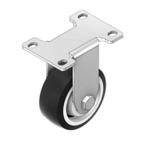 31-RPD3-0 MODULAR SOLUTIONS ALUMINUM CASTER<br>3" RIGID TOP PLATE